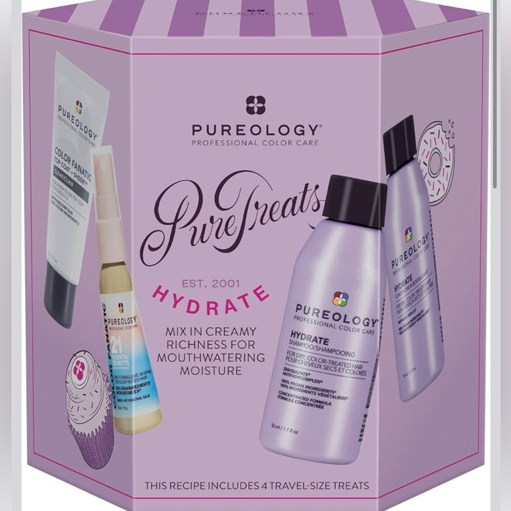 Pureology Pure Treats Hydrate 4pc Travel-Size Hair Set - Hydrate
